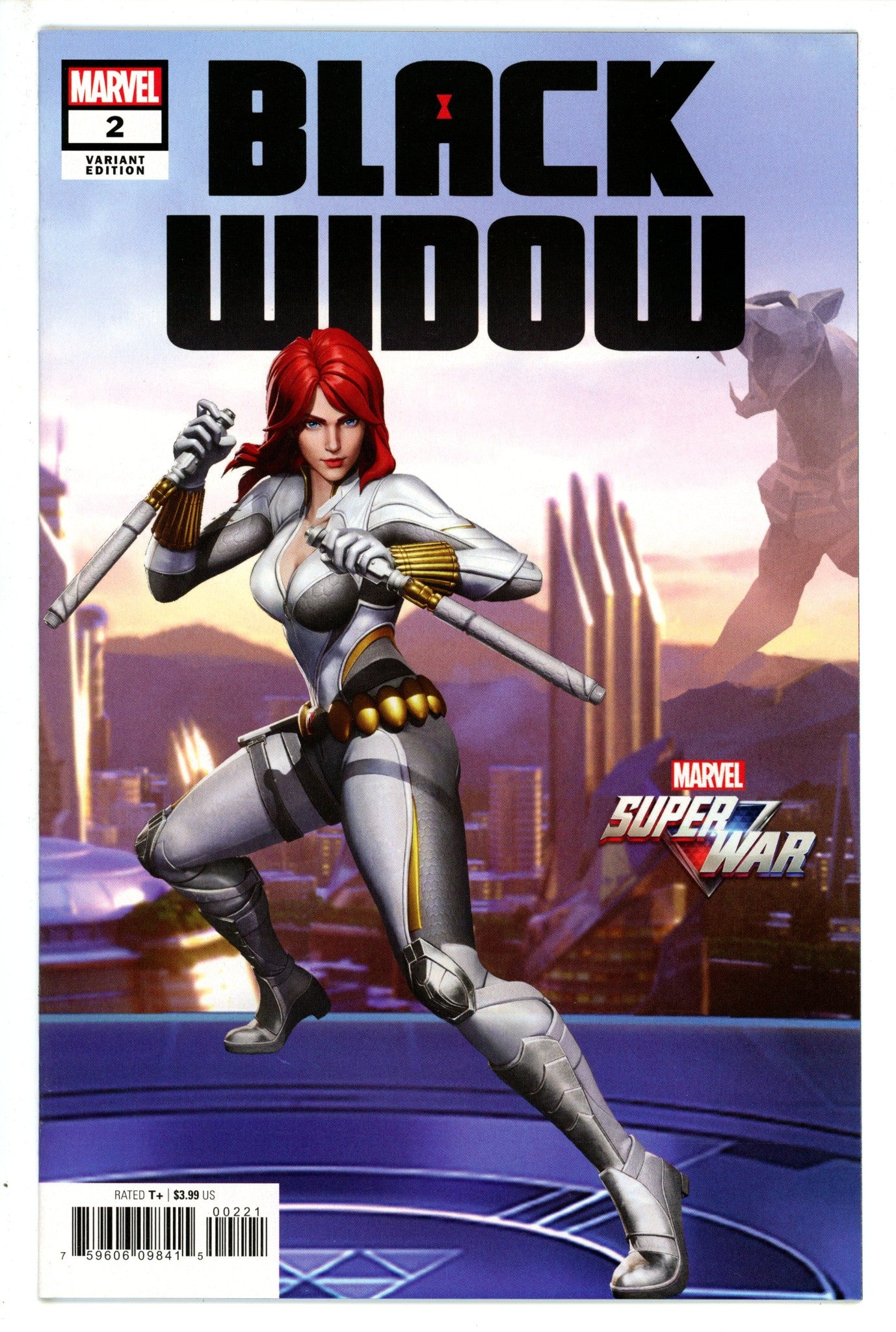 Black Widow Vol 9 2 Game Variant (2020)