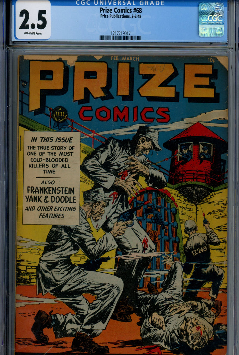 Prize Comics 68 CGC 2.5 (1948)