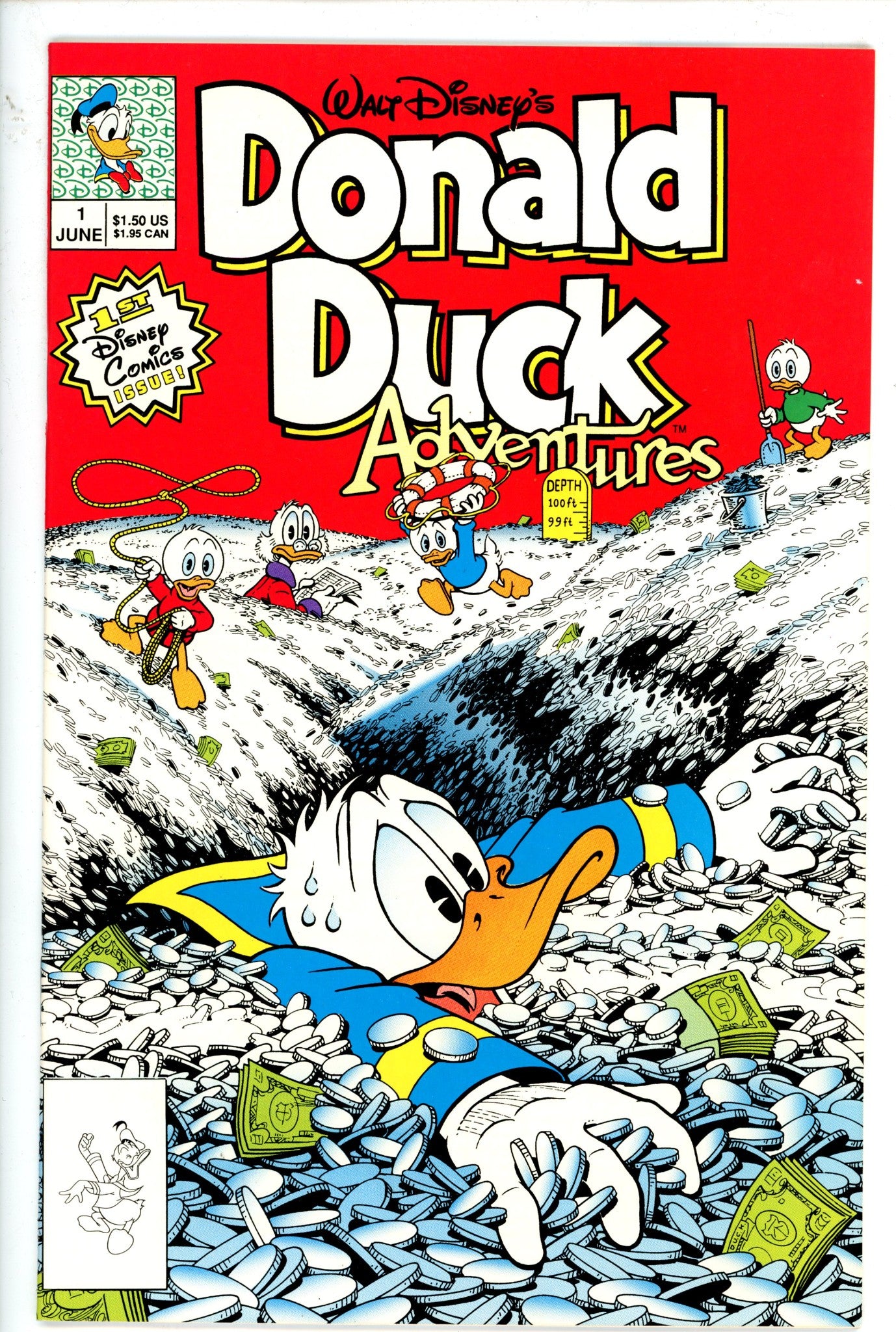 Walt Disney's Donald Duck Adventures 1
