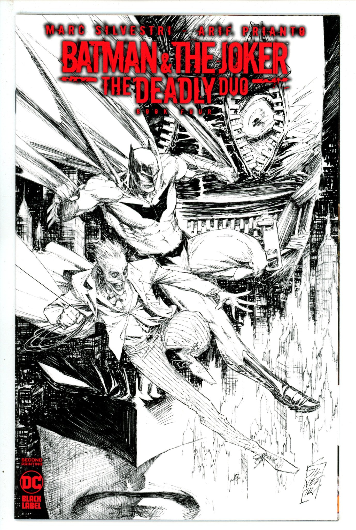 Batman & The Joker The Deadly Duo 4 2Nd Print (2023)