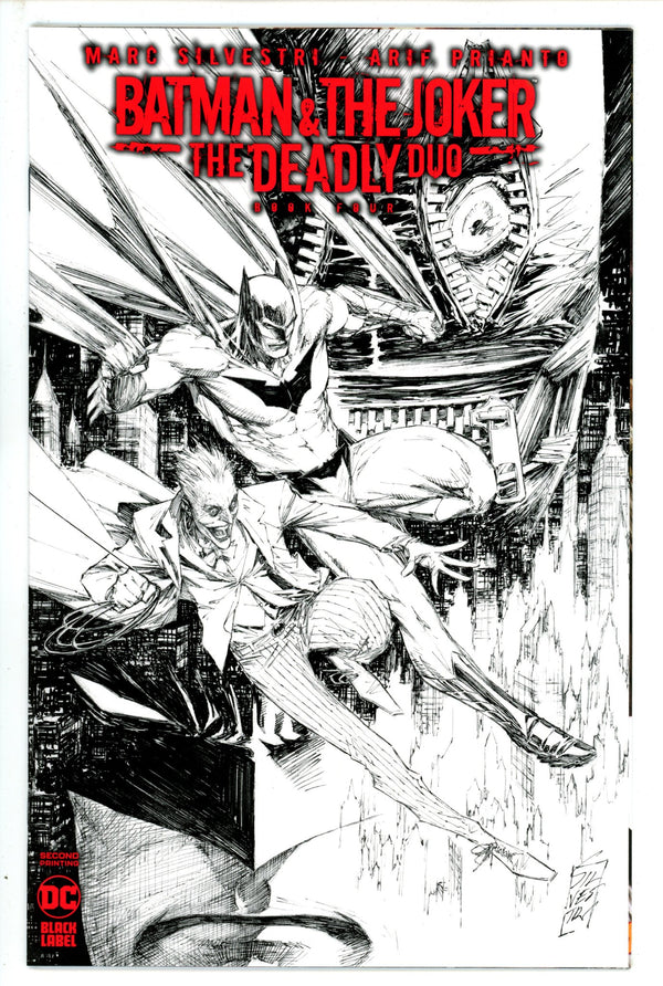 Batman & The Joker The Deadly Duo 4 2Nd Print (2023)