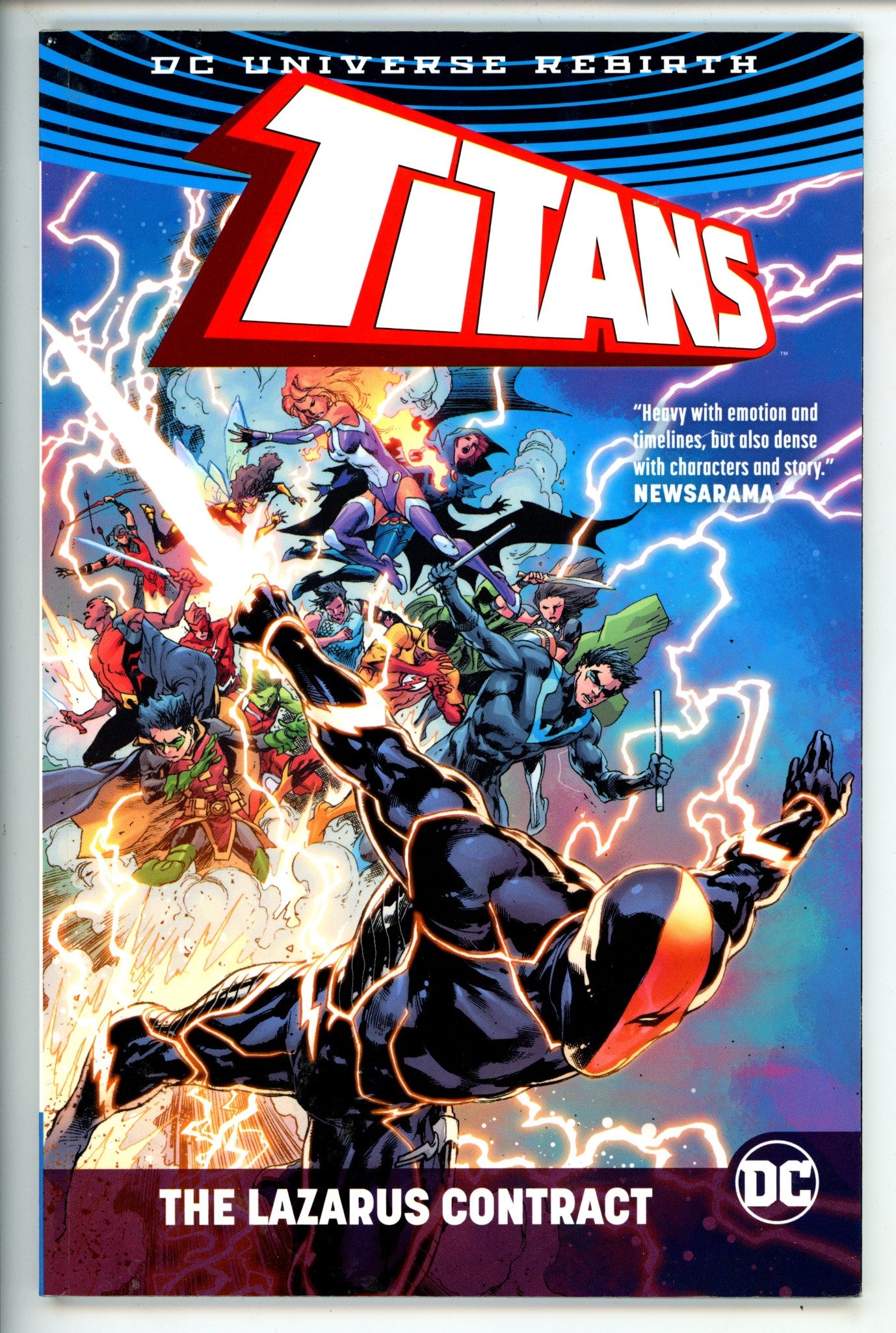 Titans The Lazarus Contract TPB