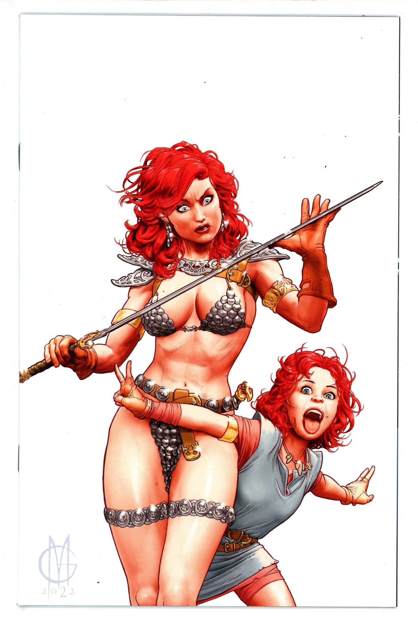 Unbreakable Red Sonja 4 Matteoni Virgin Variant (2023)