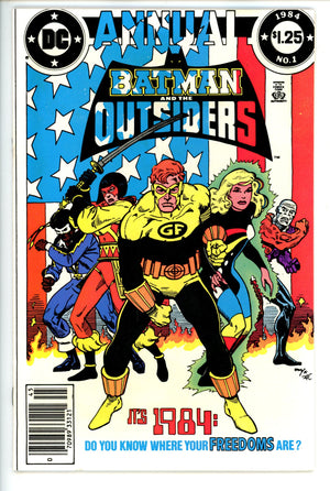 Batman and the Outsiders Annual 1 Newsstand
