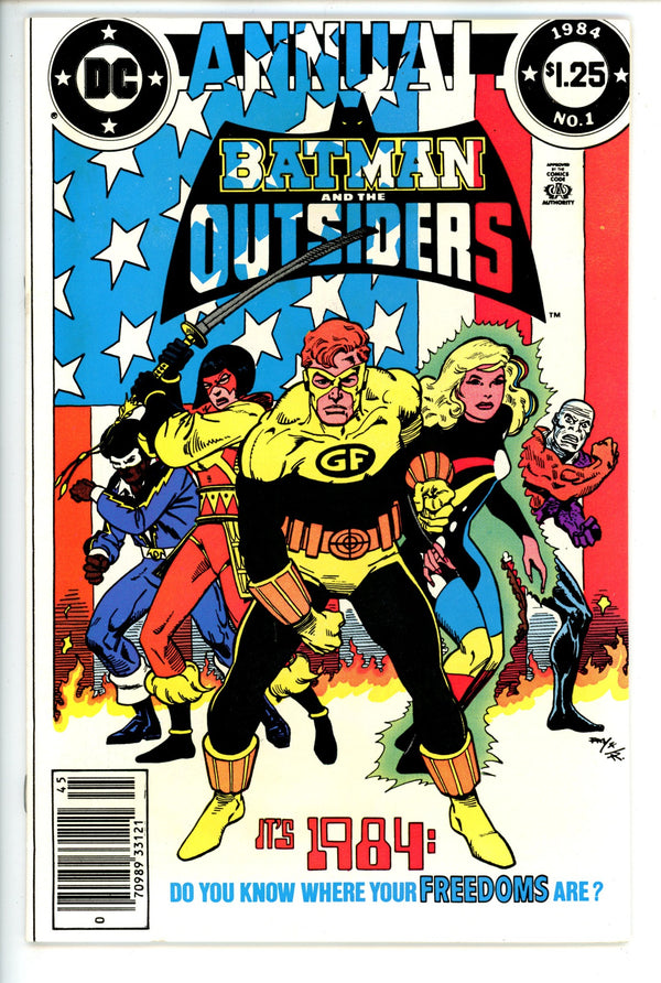 Batman and the Outsiders Annual 1 Newsstand