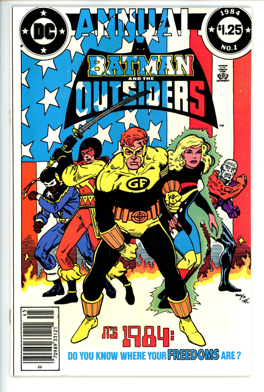 Batman and the Outsiders Annual 1 Newsstand