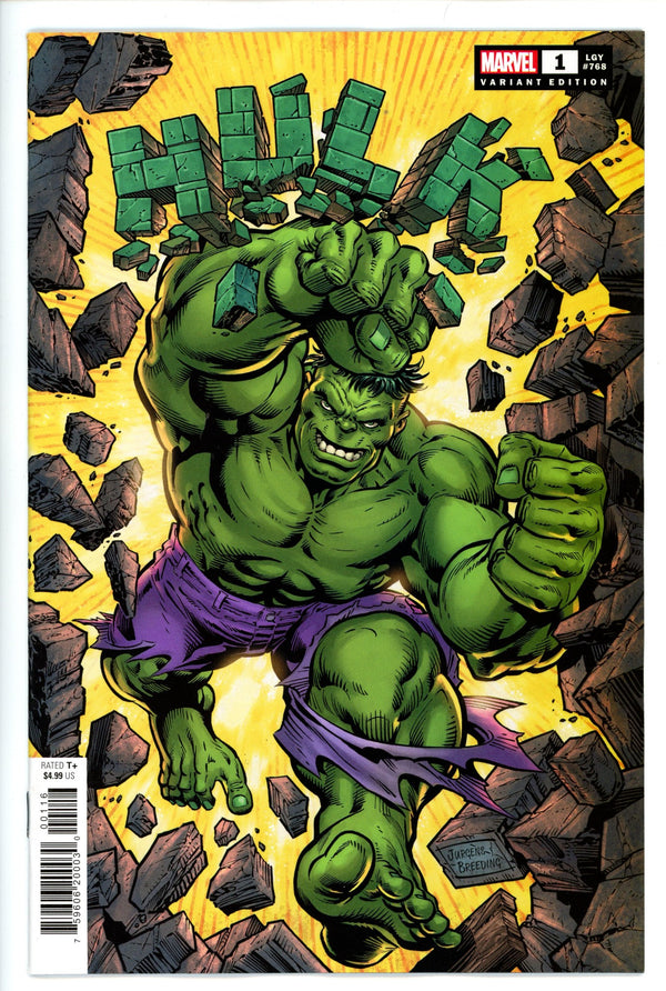 Hulk Vol 4 1 Jurgens Variant (2021)