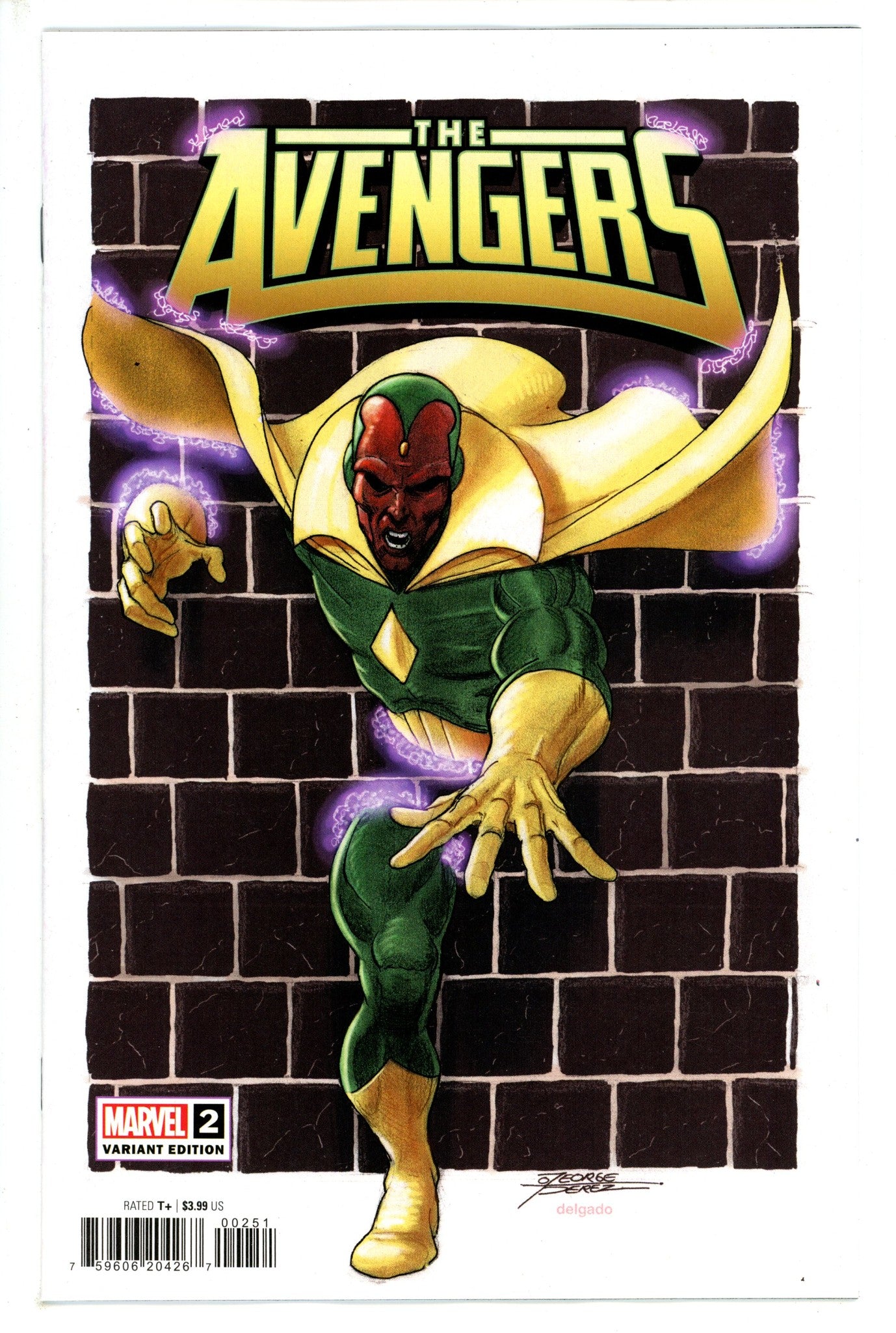 Avengers Vol 9 2 Perez Variant (2023)