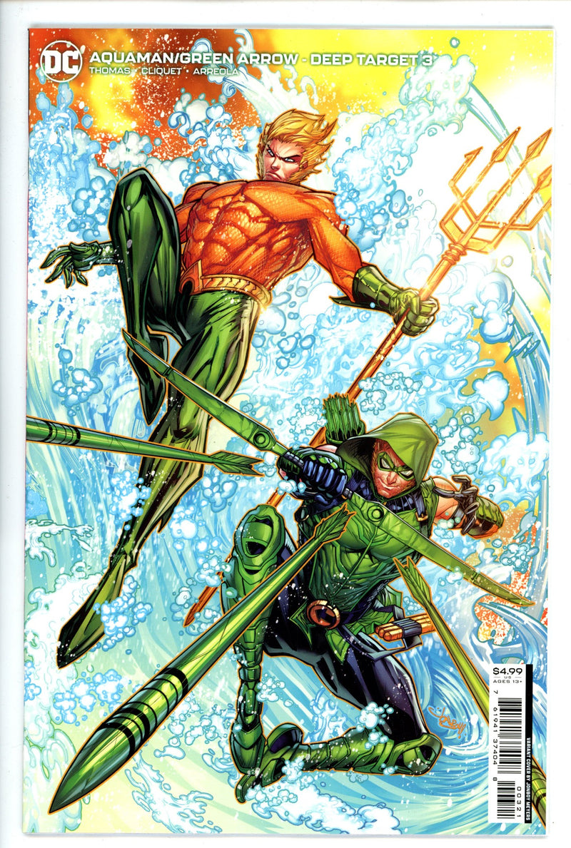 Aquaman / Green Arrow Deep Target 3 Meyers Variant (2021)
