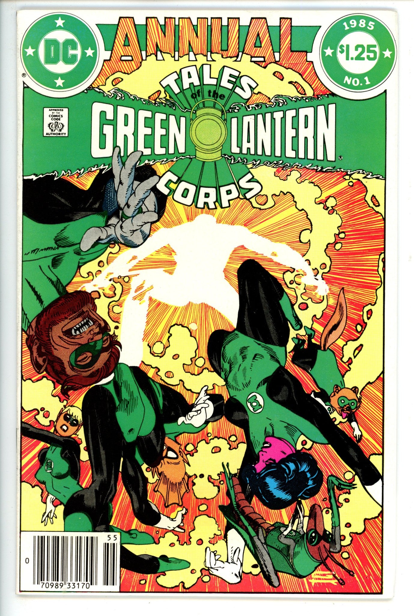 Tales of the Green Lantern Corps Annual 1 Newsstand