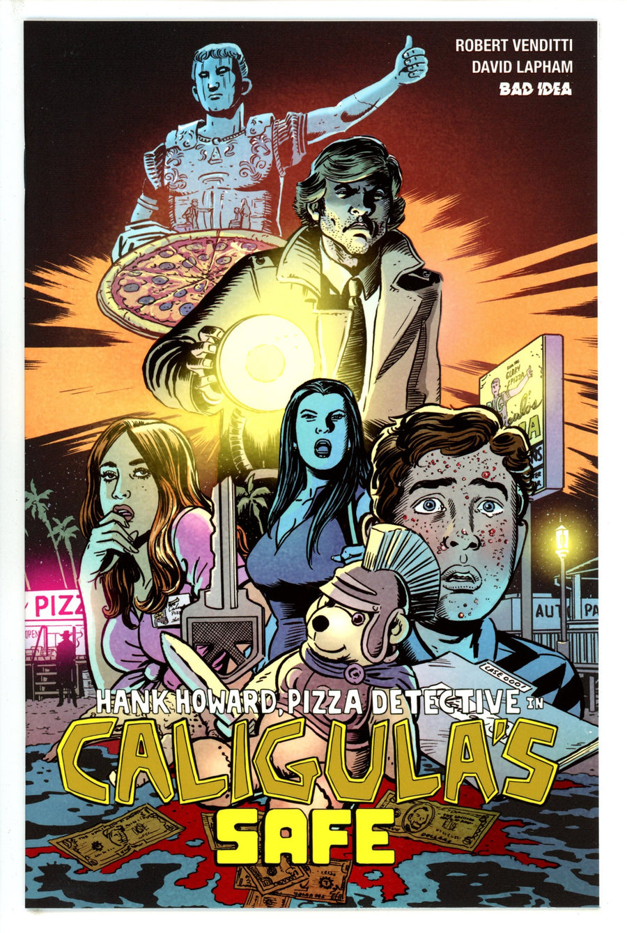 Hank Howard, Pizza Detective in Caligula's Safe 1 (2021)