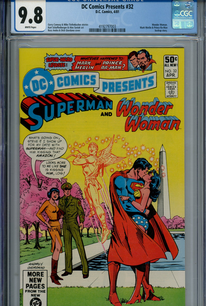 DC Comics Presents Vol 1 32 9.8 (1981)