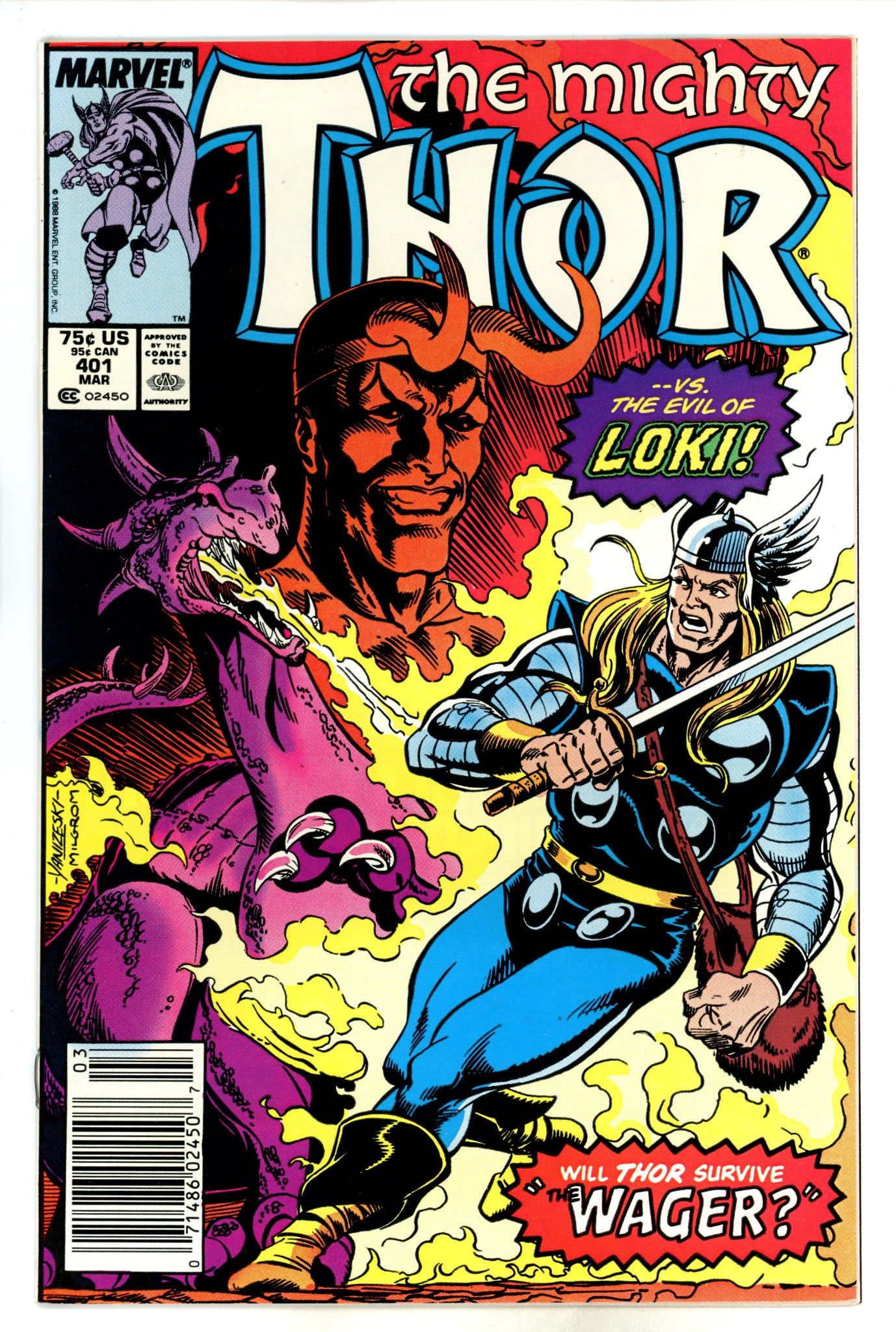 Thor Vol 1 401 Newsstand