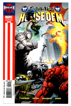 Fantastic Four: House of M 1 2Nd Print (2005)