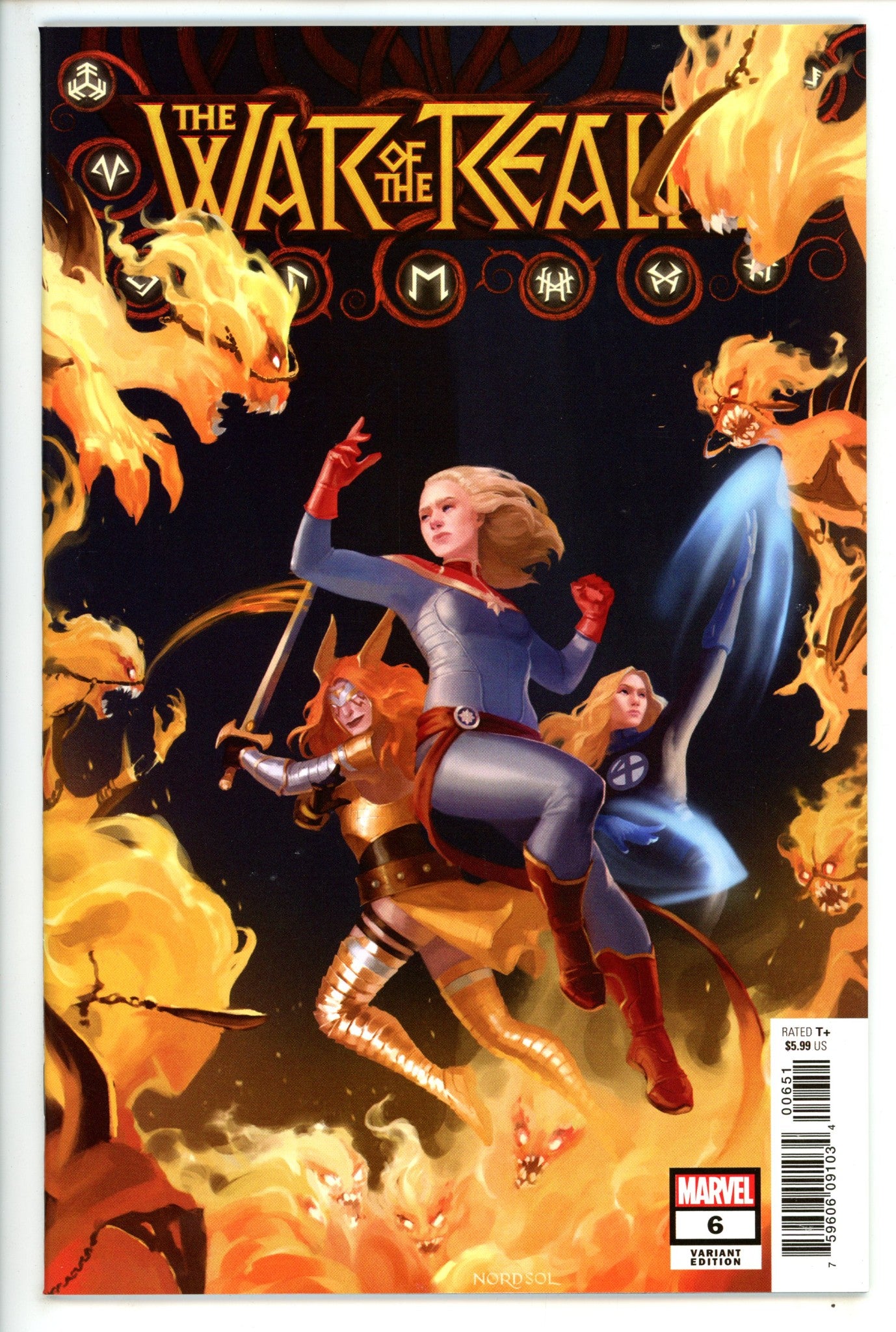 War of the Realms 6 Nordsol Variant
