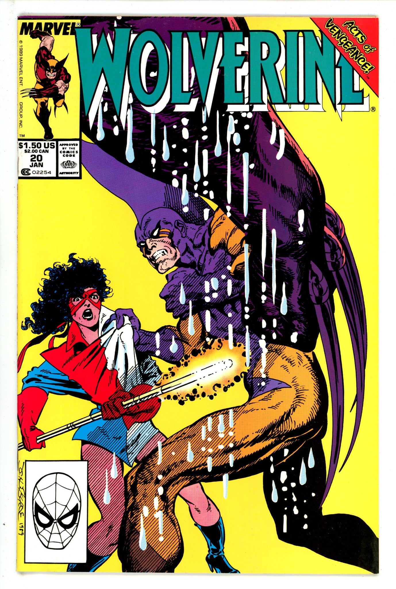Wolverine Vol 2 20 (1989)