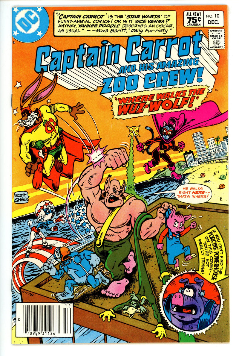 Captain Carrot and His Amazing Zoo Crew! 10 Canadian NM-
