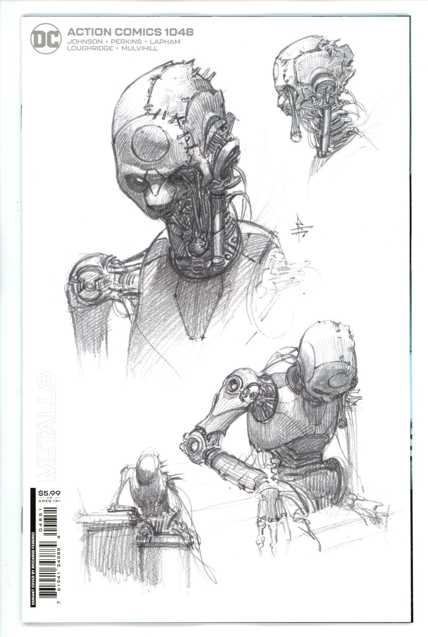 Action Comics Vol 3 1048 Federici Design Variant (2022)