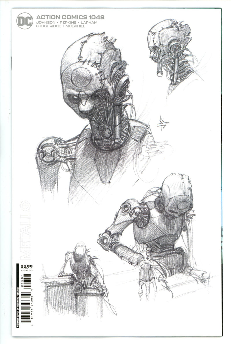 Action Comics Vol 3 1048 Federici Design Variant (2022)