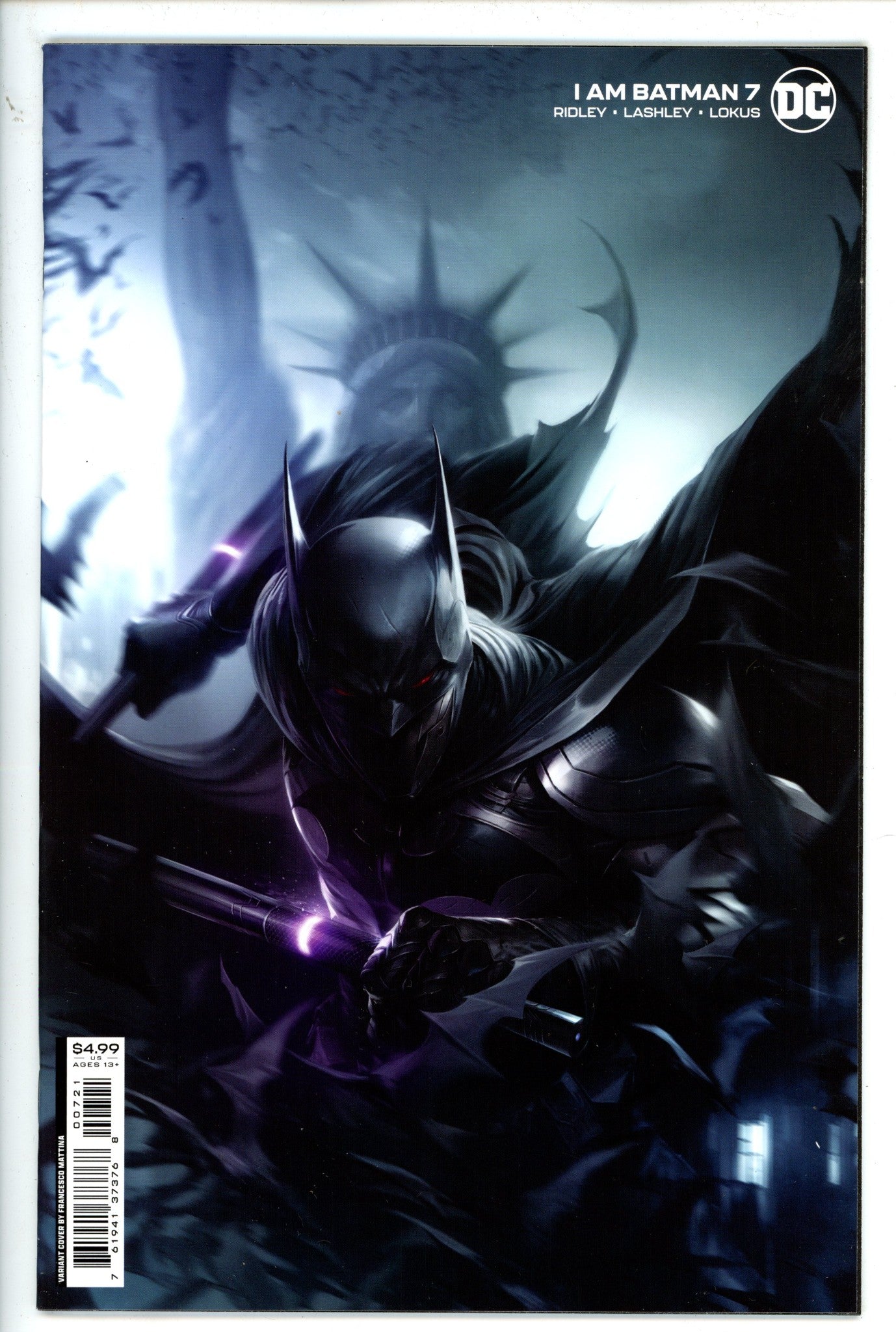 I Am Batman 7 Mattina Variant (2022)