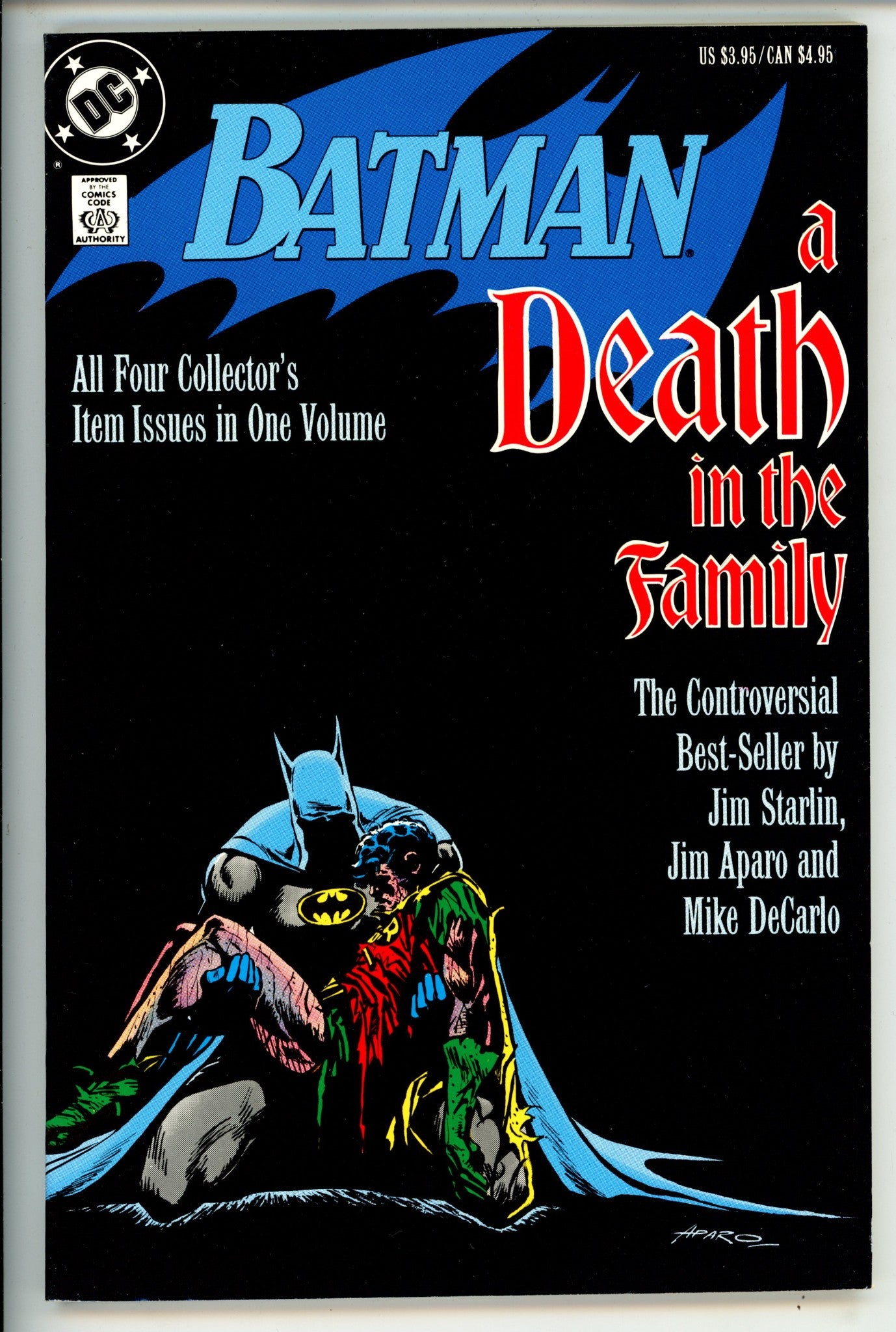 Batman A Death in The Family TPB 1st Print