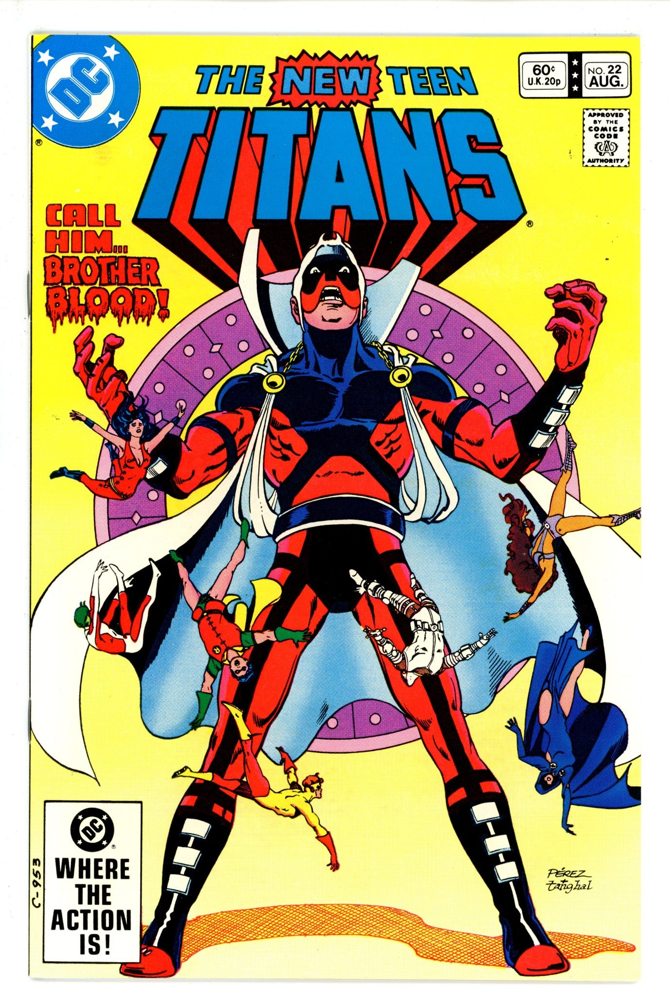 The New Teen Titans Vol 1 22 NM- (1982)