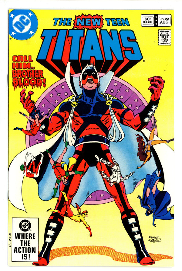 The New Teen Titans Vol 1 22 NM- (1982)
