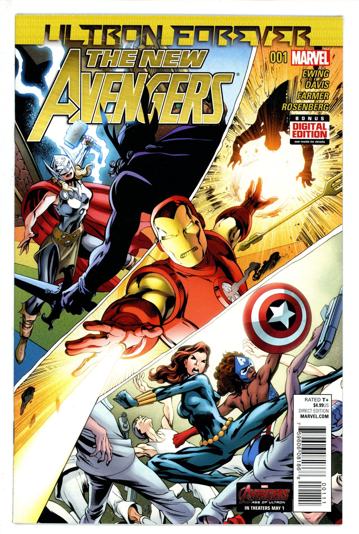 New Avengers Ultron Forever 1