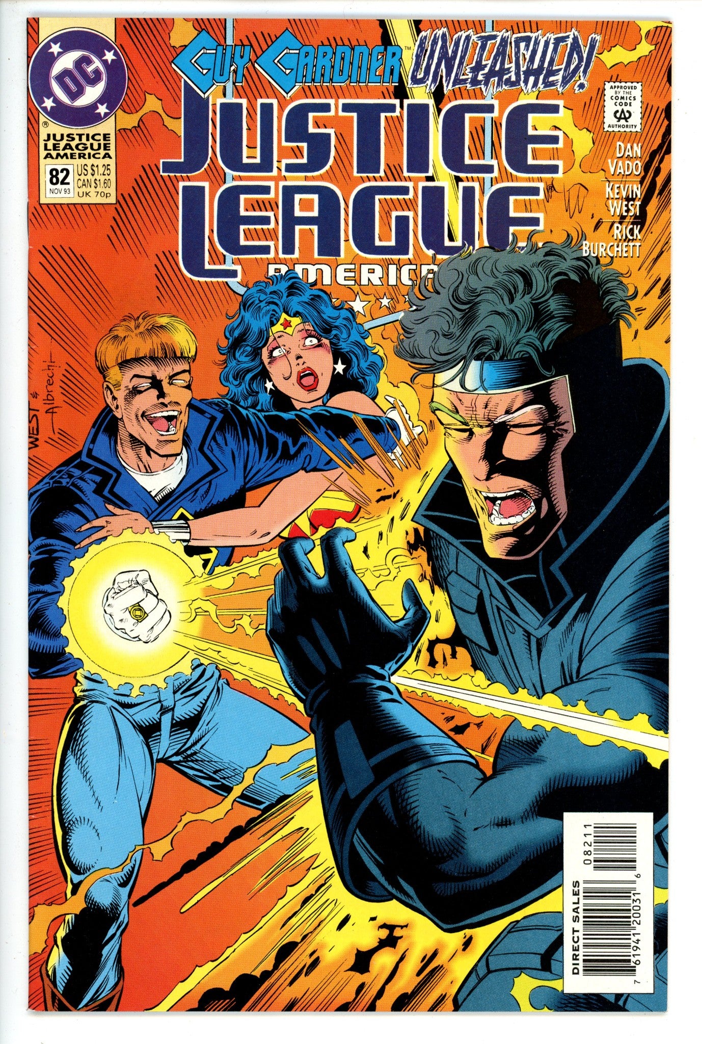 Justice League America 82