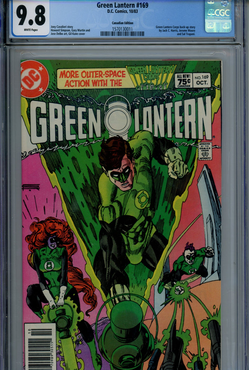 Green Lantern Vol 2 169 CGC 9.8 (1983)