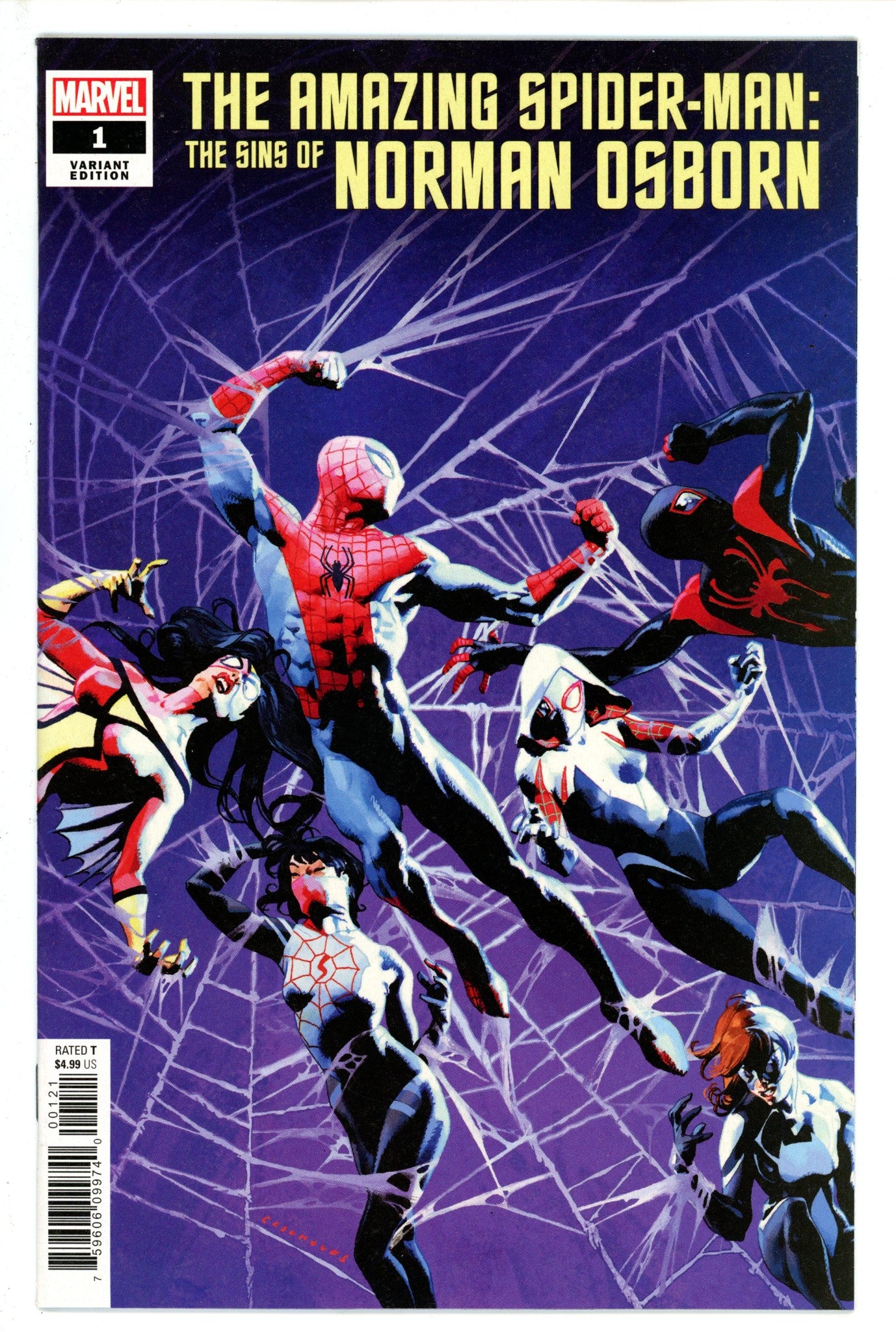Amazing Spider-Man: The Sins of Norman Osborn 1 Casanovas Variant