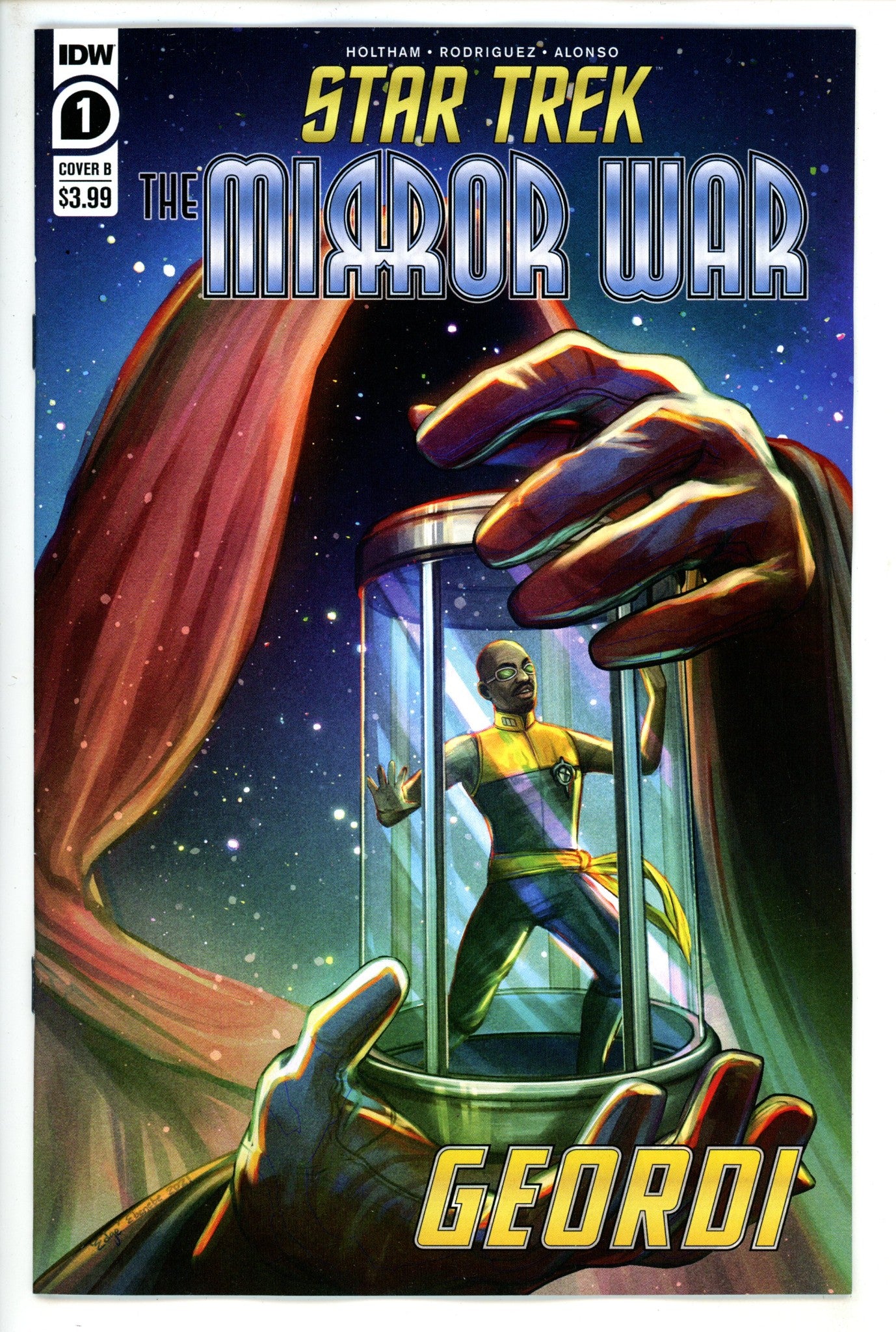 Star Trek Mirror War Captain La Forge Ebenebe Variant (2022)