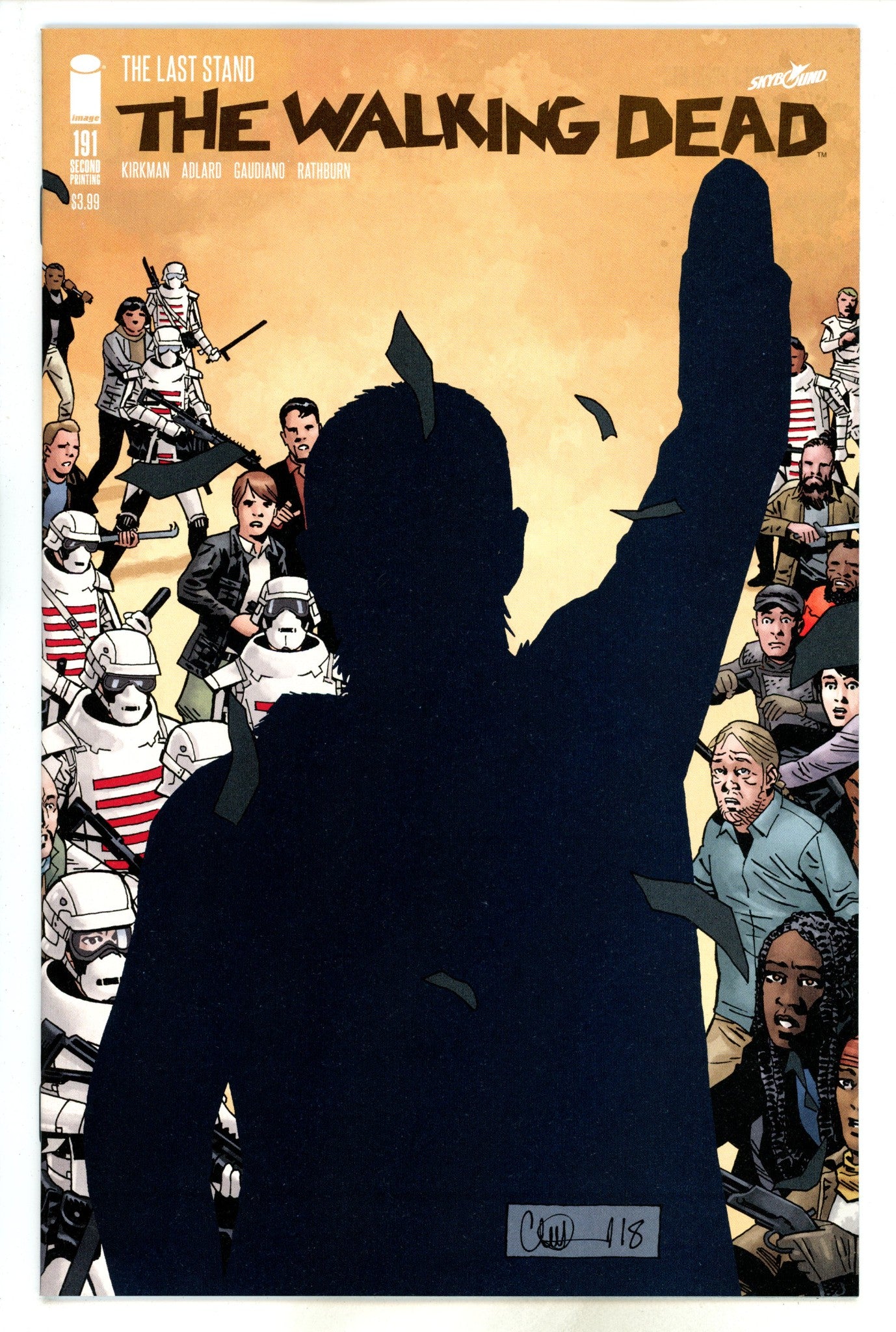 The Walking Dead 191 2nd Print