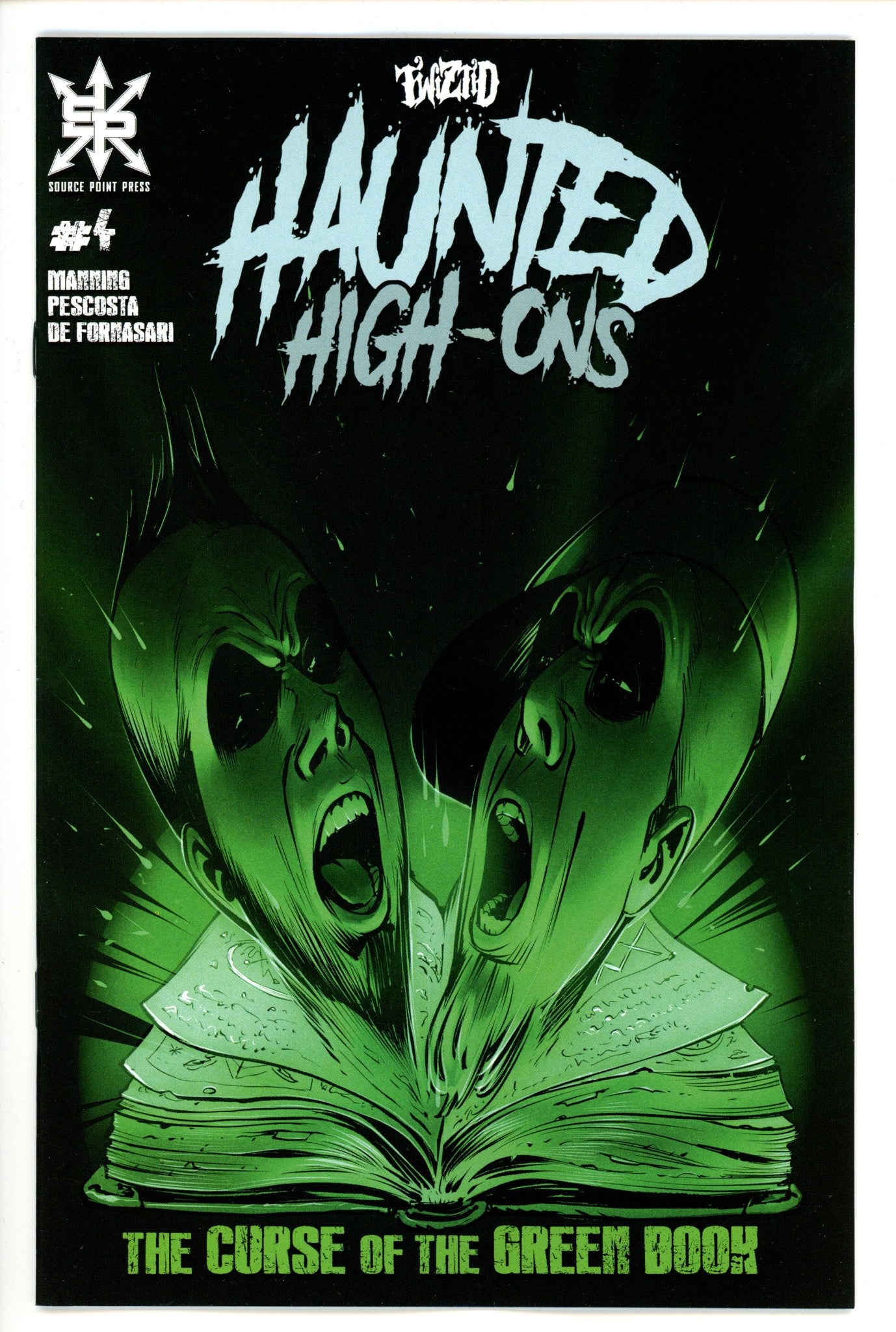 Twiztid Haunted High Ons Curse of Green Book 4 (2022)