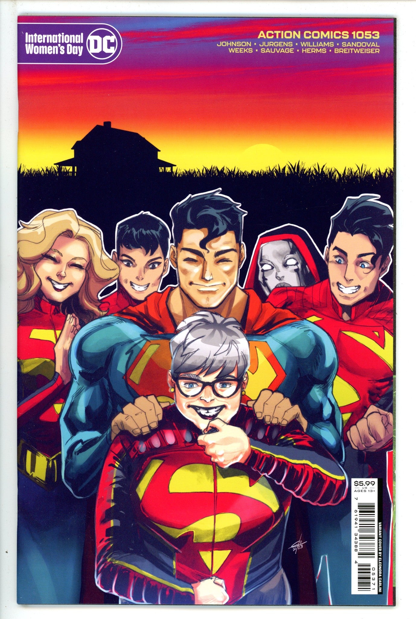 Action Comics Vol 3 1053 Carlini Variant (2023)