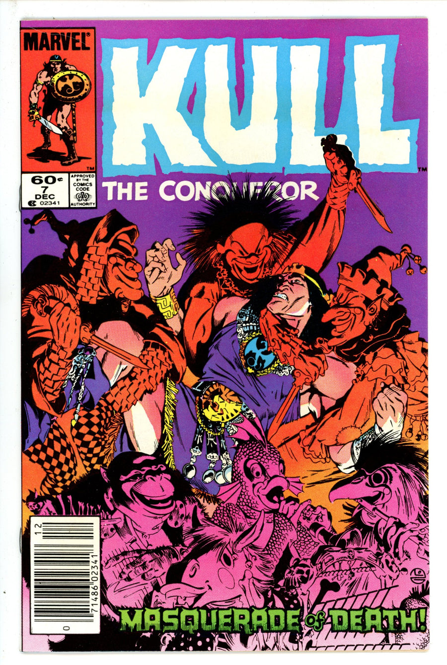 Kull the Conqueror Vol 3 7 Newsstand (1984)
