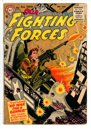 Our Fighting Forces 8 GD/VG (1955)