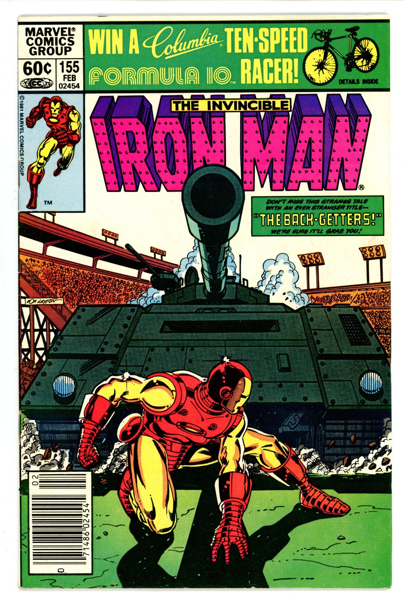 Iron Man Vol 1 155 Newsstand