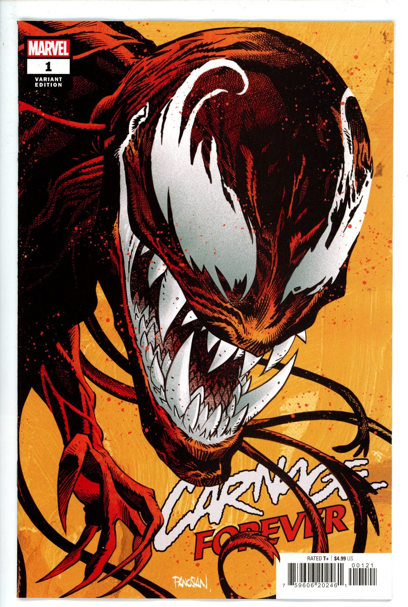 Carnage Forever 1 Panosian Variant NM+