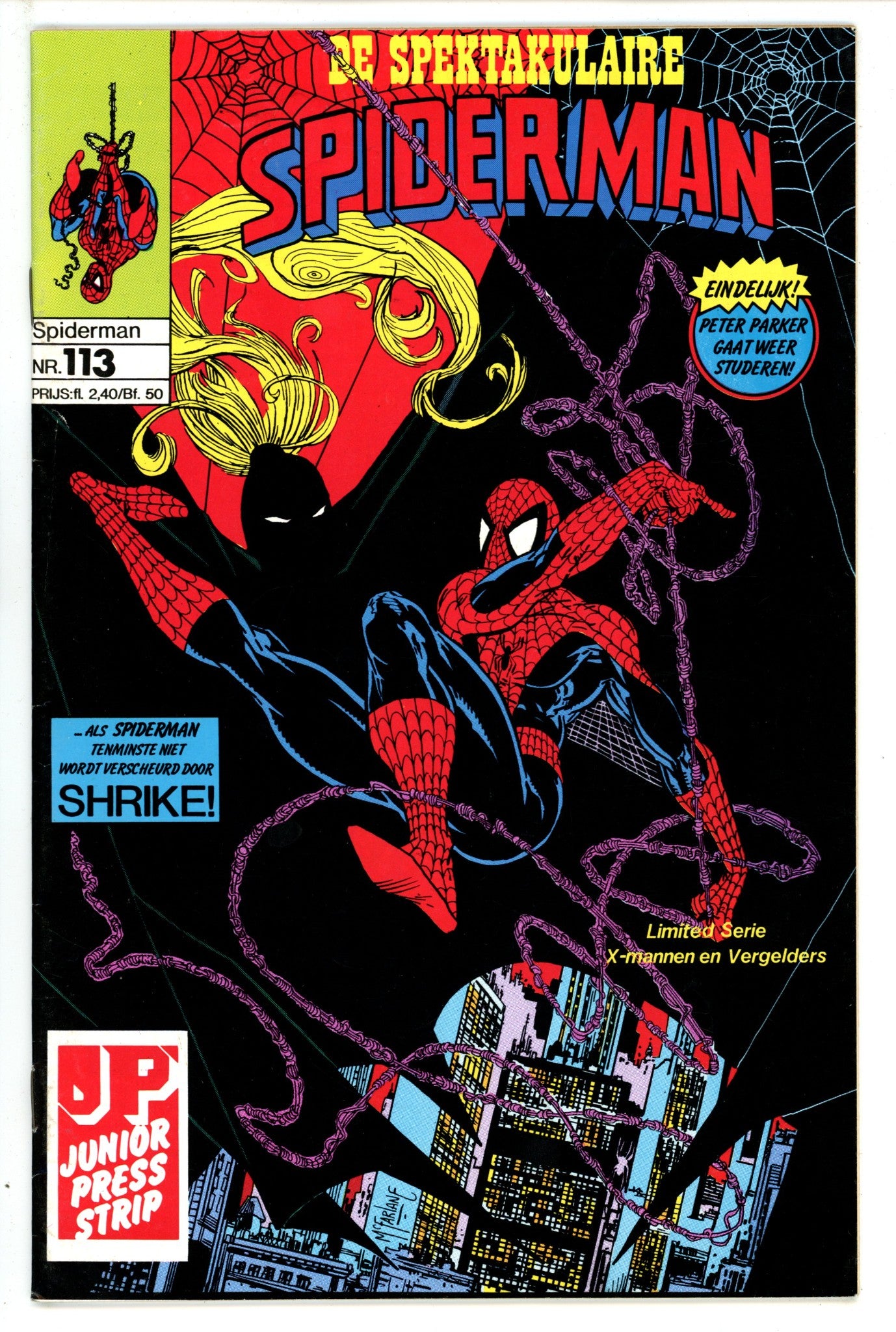 The Amazing Spider-Man Vol 1 310 De Spektakulaire Spider-Man Netherlands FN+ (1988)