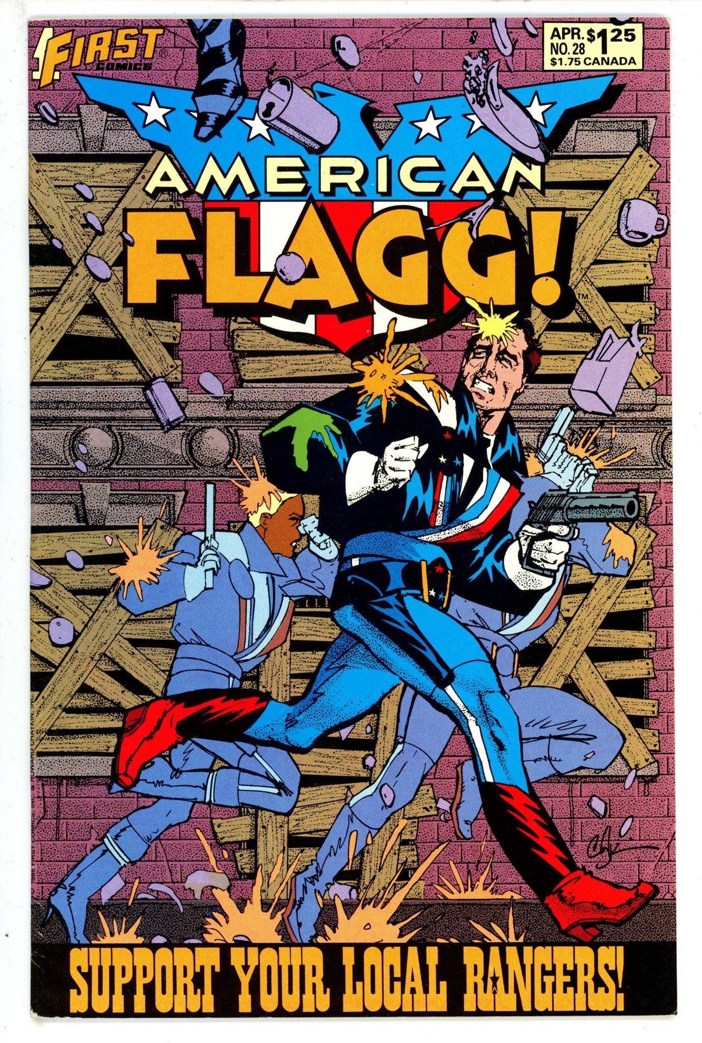 American Flagg Vol 1 28 (1986)