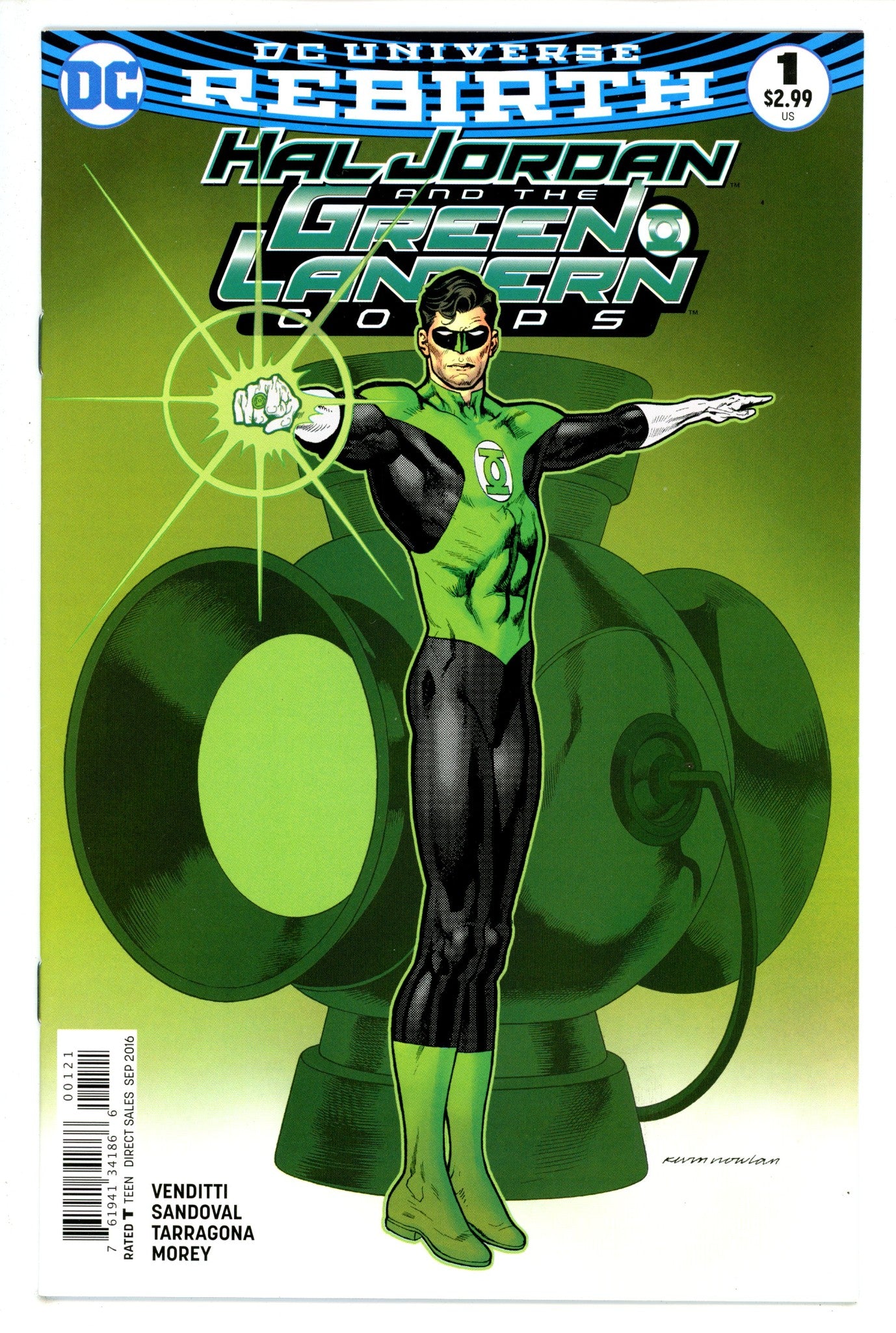 Hal Jordan and the Green Lantern Corps 1 Nowlan Variant (2016)