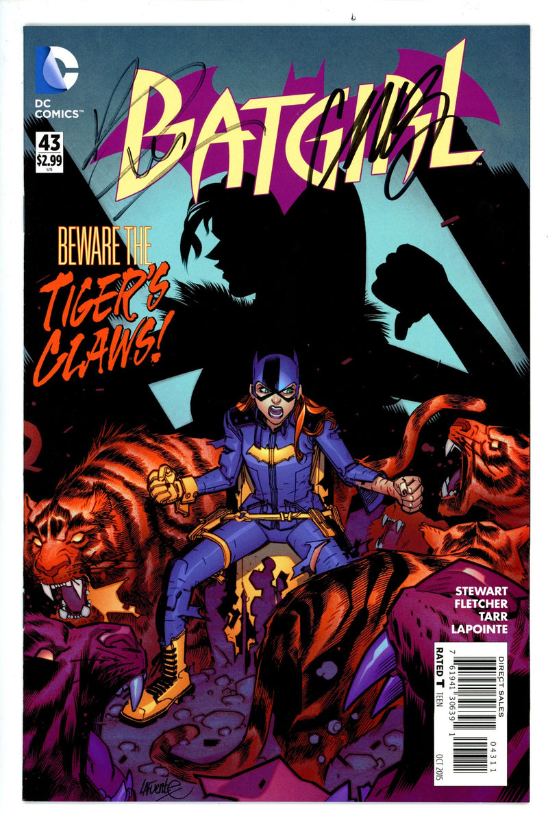 Batgirl Vol 4 43 Signed Stewart / Tarr