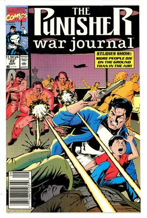The Punisher War Journal Vol 1 22 Newsstand (1990)