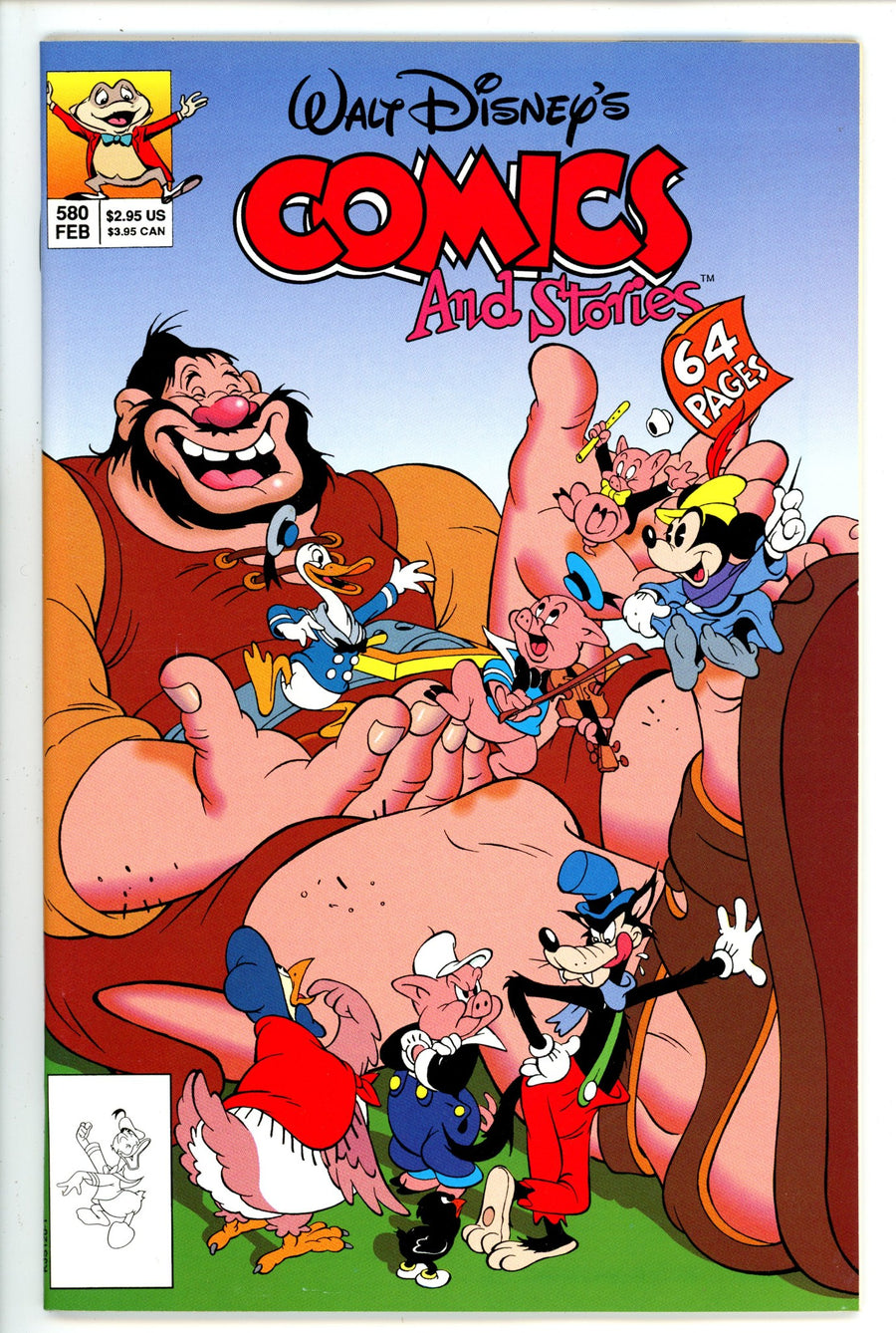 Walt Disney's Comics and Stories 580