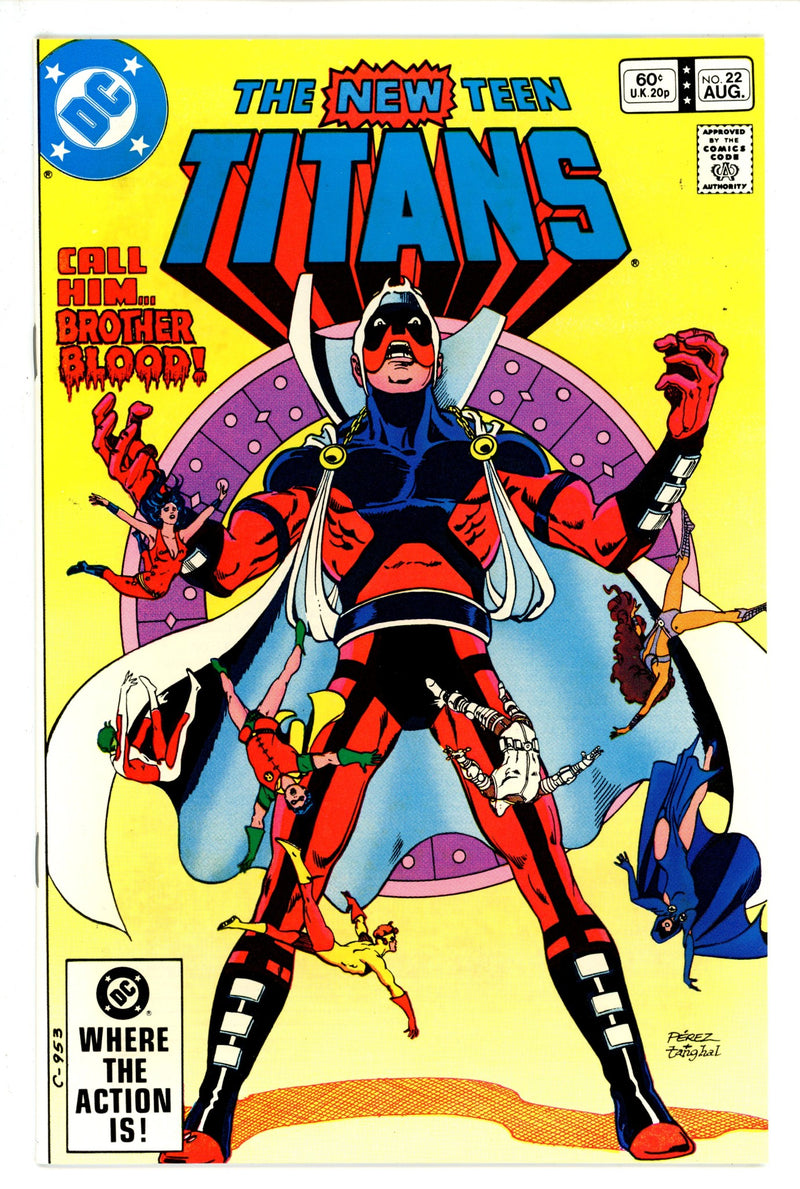The New Teen Titans Vol 1 22 NM (1982)