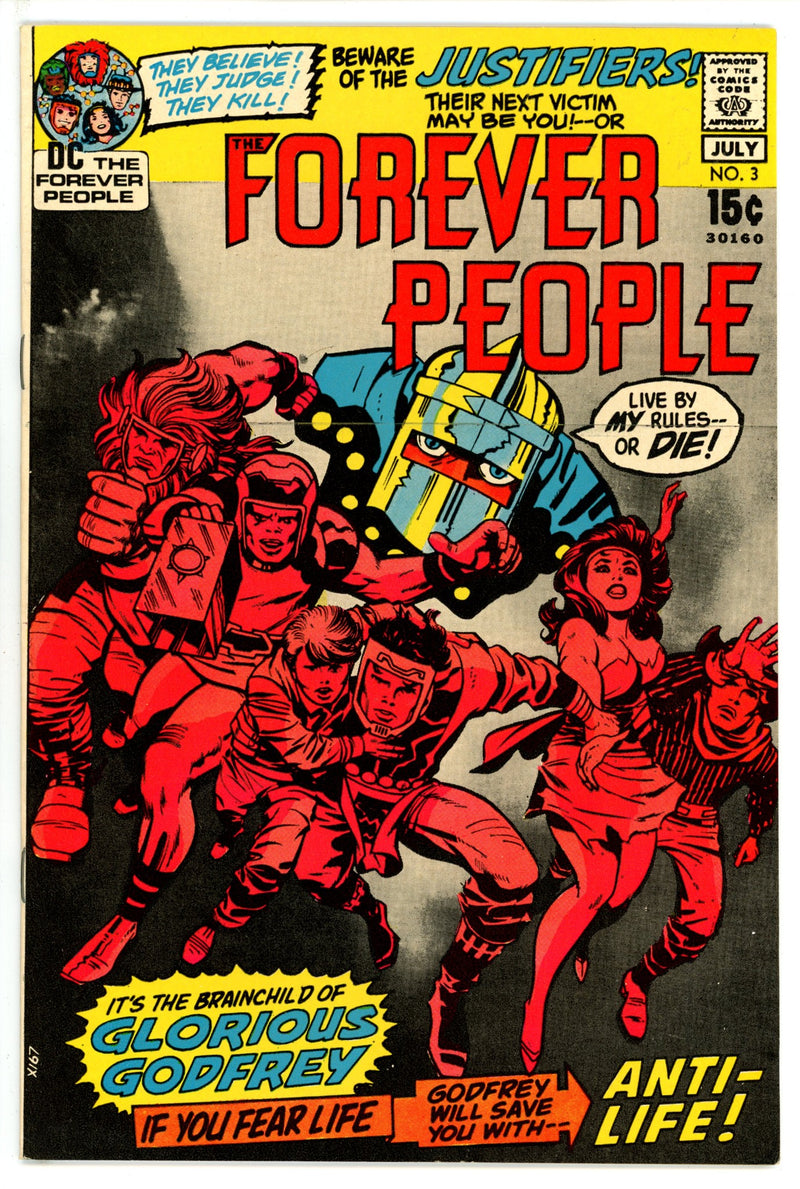 The Forever People 3 VF/NM (1971)