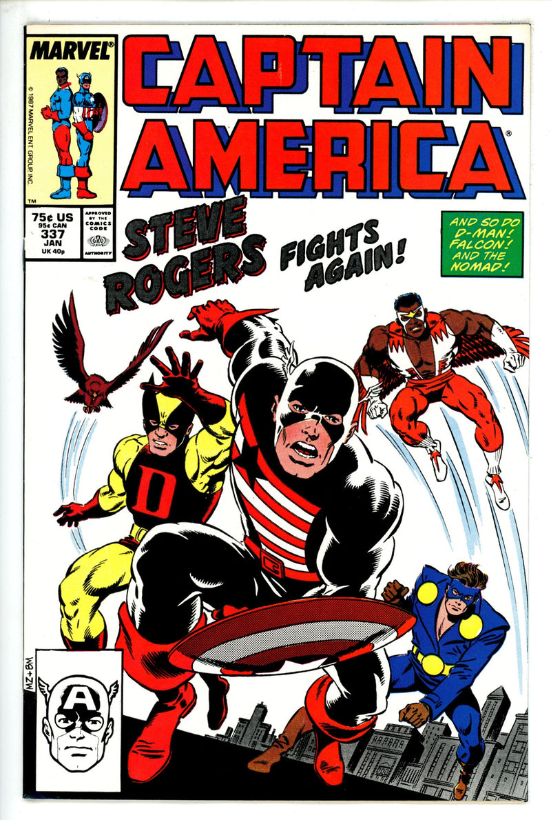 Captain America Vol 1 337 VF+