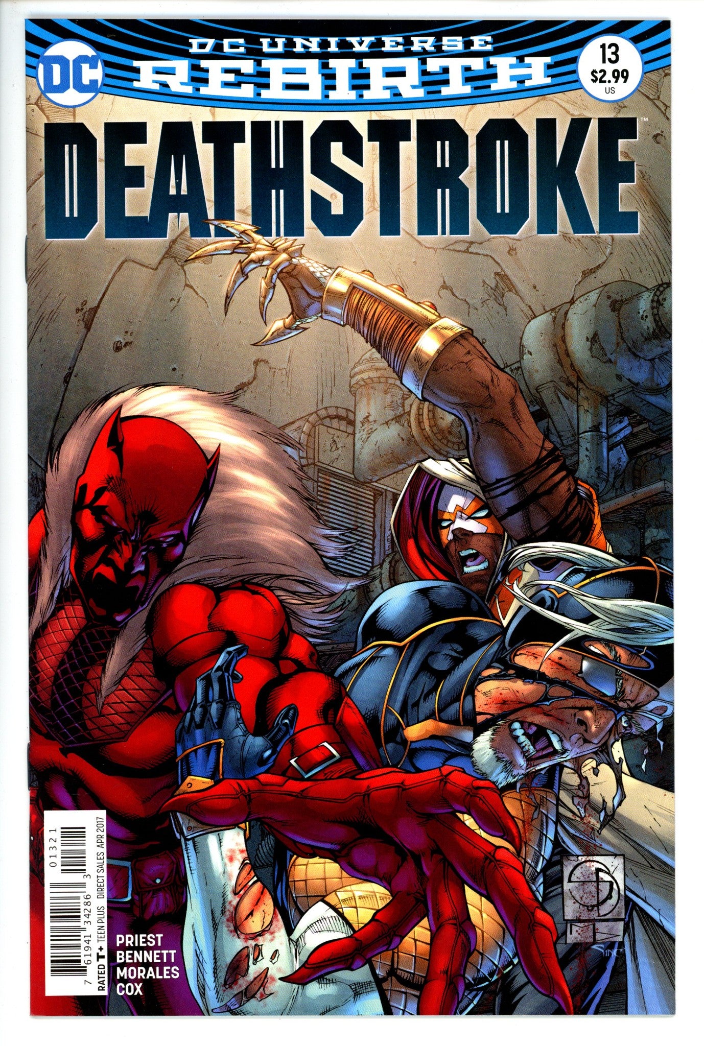 Deathstroke Vol 4 13 Davis Variant