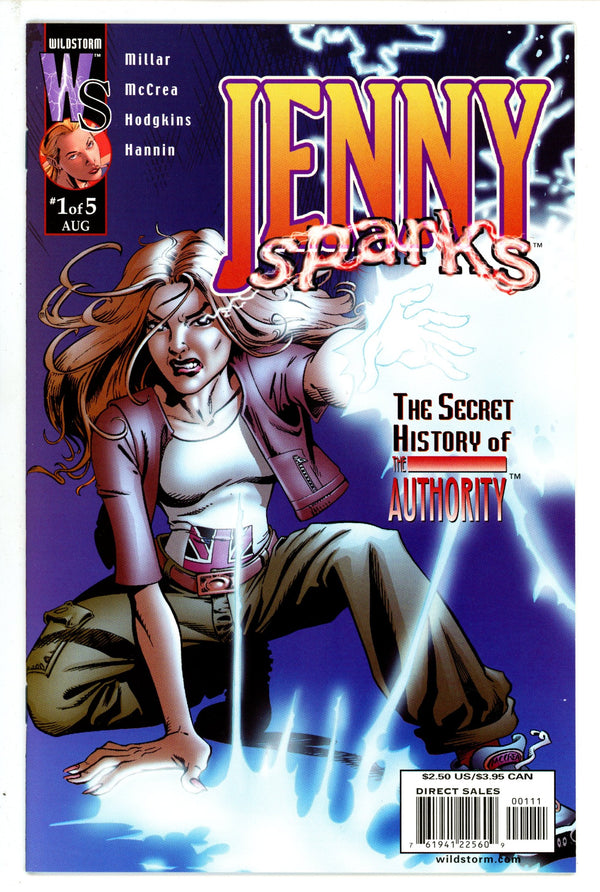 Jenny Sparks: The Secret History of the Authority 1 Mccrea Variant (2000)